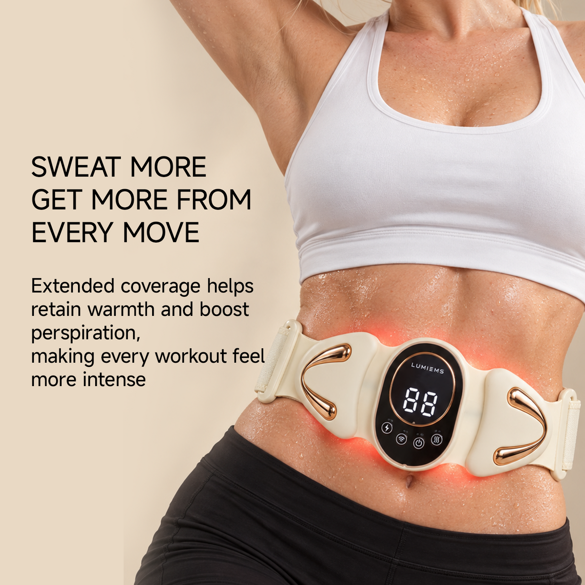 LUMIEMS Sculpt 4-in-1 Toning Belt