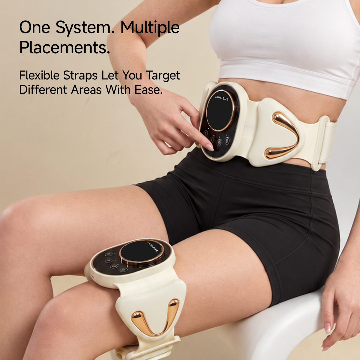 LUMIEMS Sculpt 4-in-1 Toning Belt