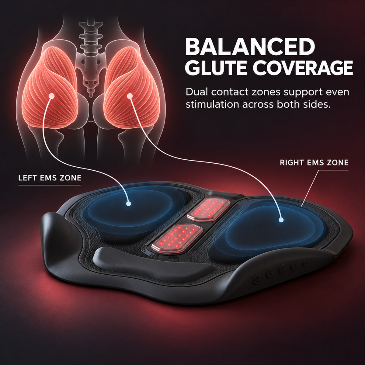 LUMIEMS GluteLift EMS Toning Pad