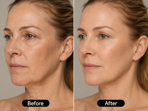 Enhanced elasticity and firmer-looking skin texture in 4 weeks.
