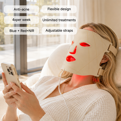 LUMIEMS FDA LED Red Light Therapy Face Mask
