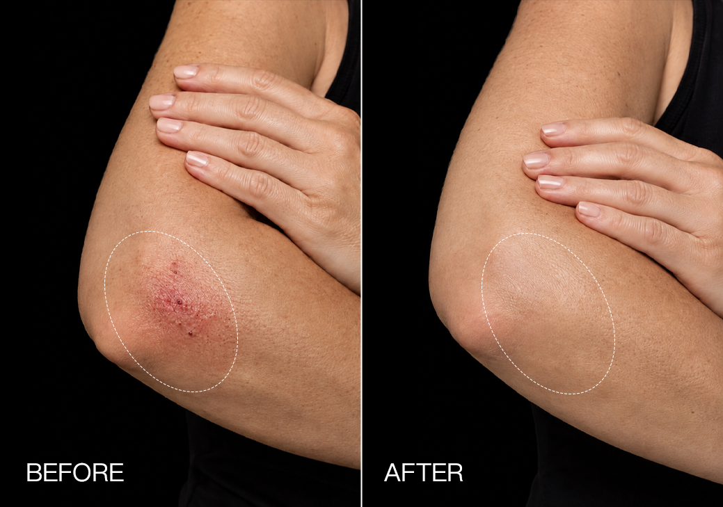 Supports Skin Repair in 2 Weeks.