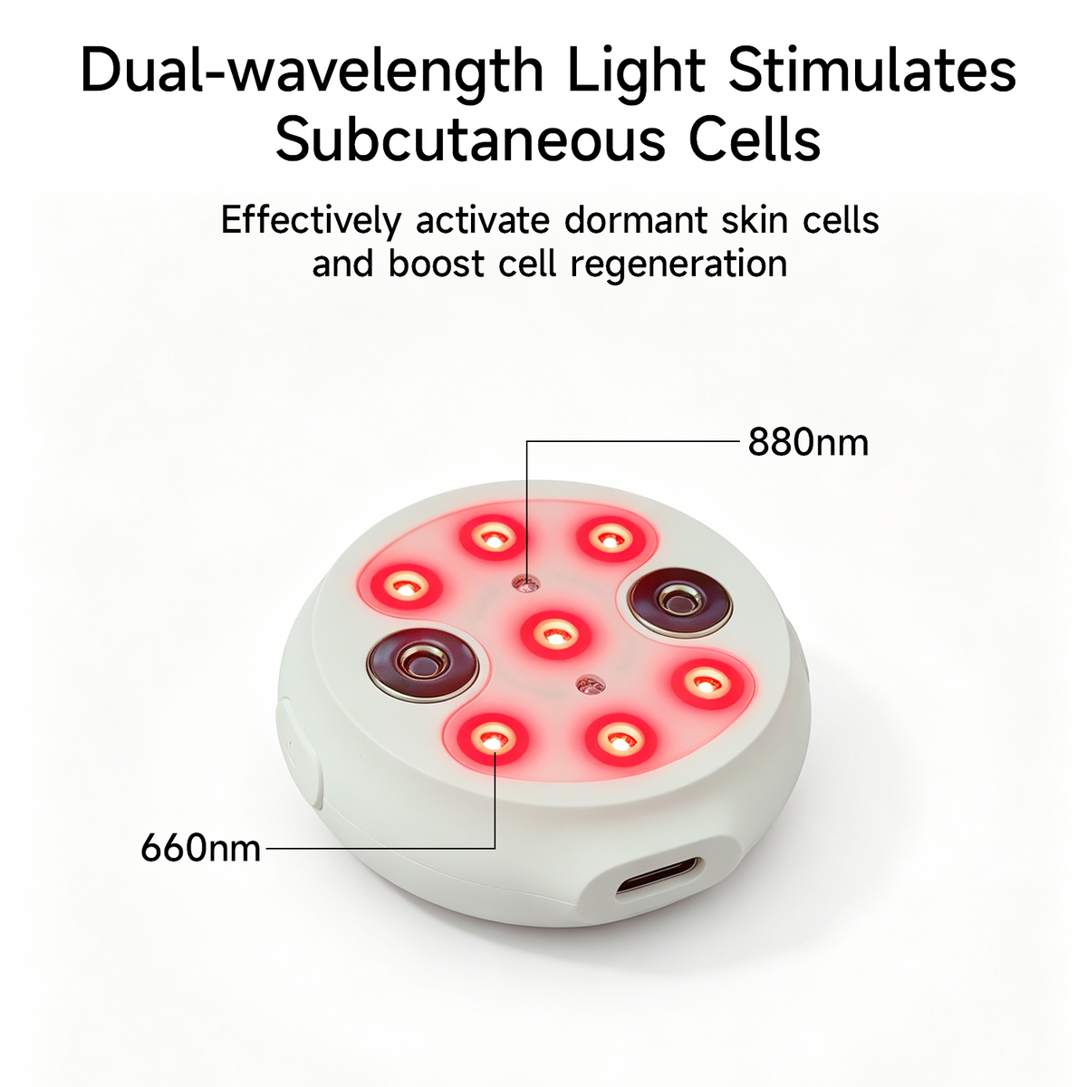 LUMIEMS Red Light TENS Therapy Massager