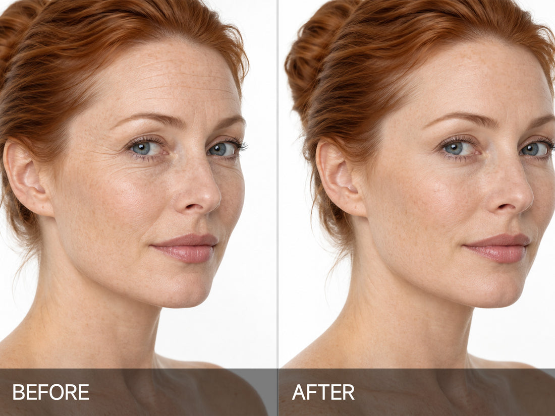 Noticed smoother-looking skin and less visible fine lines after 3–4 weeks.*